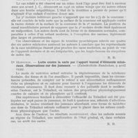 0423 - Page 416 - Revue analytique. Shirley Glasstone. — Etude comparative du développement des molaires du rat et du lapin, in vivo et in vitro. — (The British Dental Journal, 15 avril et 1er mai 1939) / H. T. Roper-hall et A. J. W. Day. — Un cas d’impaction horizontale de la troisième molaire inférieure, dans un crâne néolithique. — (The British Dental Journal, 15 avril 1939) / Dr Hopstein. — Lutte contre la carie par L’apport buccal d’éléments minéraux. Observations sur des jumeaux. — (Zahnärztliche Rundschau, 9 avril 1939)
