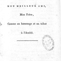 0003 - Page sans numérotation - [Dédicace]