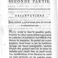 0080 - Page 72 - seconde partie : observations pour servir à l'histoire des pustules gangréneuses