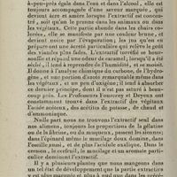 0058 - Page 58 - Cinquième classe. Alimens qui contiennent une partie extractive plus ou moins amalgamée avec une partie colorante, et odorante