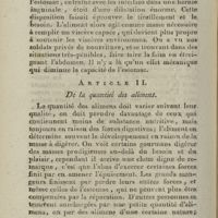 0082 - Page 82 - Article II. De la quantité des alimens