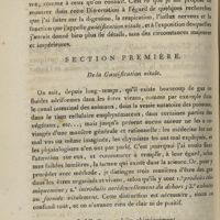 0006 - Page 6 - Section première. De la gazéification vitale. §. Ier Gaz produits chimiquement