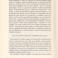 0028 - Page 28 - § II. De la stérilité congéniale et accidentelle chez la femme