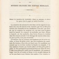 0005 - Page 5 - I – Donner les caractères des Arachnides; classer ces animaux, et décrire les espèces dont la piqûre est suivie d'accidents