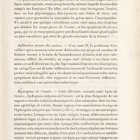 0011 - Page 11 - Infiltration séreuse des ovaires / Hydropisie de l'ovaire