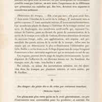 0018 - Page 18 - Oblitération des trompes / II – Des dangers des plaies des os du crâne par instrument tranchant