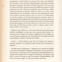 0022 - Page 22 - Hypertrophie et atrophie / Dégénérescences fibreuses / Cancer / Transformation cartilagineuse