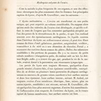 0024 - Page 24 - Hydropisie enkystée de l'ovaire. 1° - Kystes uniloculaires