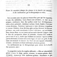 0046 - Page 46 - IV. Tracer les caractères abrégés des plantes de la famille des amomées, et des médicaments que la thérapeutique en retire