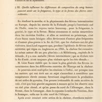 0016 - Page 16 - §. III - Quelle influence les différences de composition du sang humain peuvent avoir sur la fréquence, le type et la forme des fièvres intermittentes