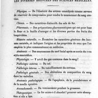 0036 - Page 36 - Questions sur les diverses branches des sciences médicales