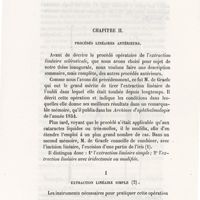 0019 - Page 19 - Chapitre II. Procédés linéaires antérieurs. 1. Extraction linéaire simple