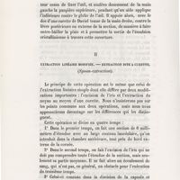 0022 - Page 22 - 2. Extraction linéaire modifiée. Extraction dite à curette (spoon-extraction)