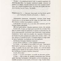 0059 - Page 59 - Observation X. Cataracte demi-molle de l'oeil droit, opérée par l'extraction linéaire scléroticale. Succès