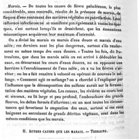0008 - Page 8 - II. Autres causes que les marais. - Terrains
