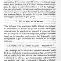 0014 - Page 14 - IV. Etat de santé ou de maladie. V. Rapports avec les autres maladies. - Antagonisme