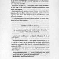 0069 - Page 69 - Observation VI. Terreurs nocturnes ; vivacité intellectuelle ; caractère mobile ; coïncidence de chorée