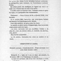 0073 - Page 73 - Observation IX. Caractère nerveux ; grande émotivité ; crises nerveuses à la suite d'une violente colère