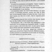 0076 - Page 76 - Observation XI. Hérédité alcoolique et nerveuse ; grande émotivité ; frayeur ; terreurs nocturnes , crises hystériformes