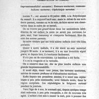 0082 - Page 82 - Observation XV. Impressionnabilité excessive ; terreurs nocturnes ; somnambulisme nocturne ; céphalalgie nerveuse