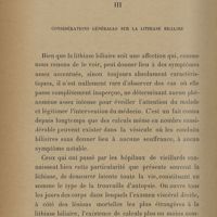 0030 - Page 28 - III. Considérations générales sur la lithiase biliaire