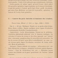 0142 - Page 140 - 5 - Cancer du gros intestin et tumeurs des ovaires