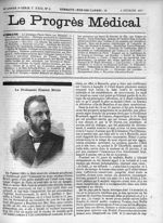 Le Professeur Pierre Budin - Nécrologie de Pierre Budin - Progrès médical
