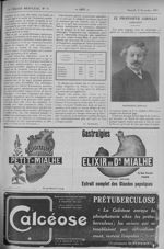 [Portrait Professeur Jaboulay] / [Réclames] - Considérations sur l'amélioration de la race humaine.  [...]