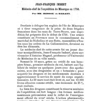 0034 - Page 18 - Jean-François Imbert. Médecin-chef de l'expédition de Minorque en 1756. Par MM. Irissou et Harant