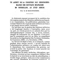 0109 - Page 93 - Un aspect de la condition des chirurgiens-majors des hôpitaux militaires en Roussillon, au XVIIIe siècle. Par le Dr Rouffiandis