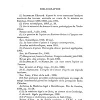 0202 - Page 186 - Edouard Jeanselme. Historien. Par le Pr Laignel-Lavastine. Conclusion. / Bibliographie