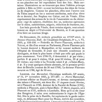 0224 - Page 208 - Glanes bibliographiques. Metzger, Les lettrines de l'Anatomie d'André Vésale, Hipppocrate, 3e année, n° 10, décembre 1935, p. 825-834. / De Guillebon, Un médecin grenoblois au XVIIIe siècle, le Docteur Flauvans, Bull. de l'Académie Delphinale, 6e s., t. VI, 1935, p. 153-158. / Lejeune, Les Mareschal, Chronique médicale, 42e année, n° 11, 1er novembre 1935, p. 277-287