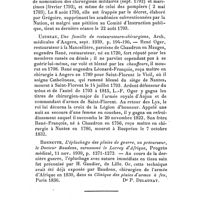 0287 - Page 271 - Analyses bibliographiques. Ch. Lenormant, L'Académie royale de Chirurgie et la Révolution, Progrès médical, 24 juin 1939, Suppl. illustré n° 7, p. 53-60. / Uzureau, Une famille de restaurateurs-chirurgiens, Arch. médicales d'Angers, sept. 1939, p. 194-196. / Bonnette, L'épulchage des plaies de guerre, un précurseur, le Docteur Baudens, surnommé le Larrey d'Afrique, Progrès médical, 11 nov. 1939, p. 1271-1272. [Dr P. Delaunay.]