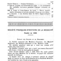 0002 - Page sans numérotation - Sommaire. / Extrait des Statuts et du Règlement