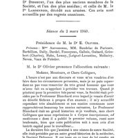 0026 - Page 8 - Chroniques de la Société. Section parisienne. Séance du 13 janvier 1940. / Séance de 2 mars 1940