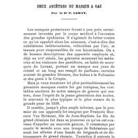 0091 - Page 73 - Deux ancêtres du masque a gaz. Par le Dr P. Lemay