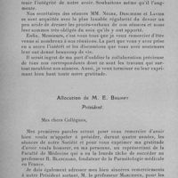 0018 - Page 4 - Séance du 13 janvier 1932. Allocution de M. Marchoux... / Allocution de M. E. Brumpt.