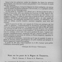 0399 - Page 381 - Séance du 23 février 1932. Note sur un cas d'intoxication arsenicale chez le cheval, par H. Poisson, V. Durieux, G. Buck. (Clinique du Service vétérinaire.). / Note sur les puces de la région de Tananarive, par G. Girard, J. Robic et A. Herivaux