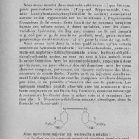 0590 - Page 570 - Séance du 8 juin 1932. Communications. Etude de l'action synergique exercée par le 205 bayer 309 fourneau et le 5 : 5'arséno-2-thiolbenziminazol disodique, dans le traitement des infections expérimentales à « Trypanosoma Congolense » de la souris. Par L. Launoy, P. Nicolle et Mlle M. Prieur