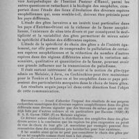 0660 - Page 640 - Séance du 8 juin 1932. Mémoires. Sur les gîtes larvaires types des anophèles au Tonkin, par C. Toumanoff. But et portée de ces recherches. / Historique