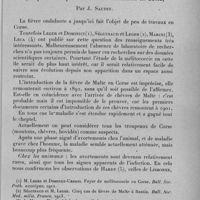 0889 - Page 863 - Séance du 12 octobre 1932. Communications. Quelques remarques sur la fièvre ondulante en Corse, par J. Sautet