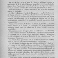 1018 - Page 986 - Séance du 9 novembre 1932. Mémoires. Enquête et sondages démographiques en pays Kabré (Nord-Togo), par de Marqueissac