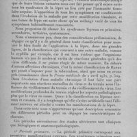 0028 - Page 10 - Séance du mercredi 11 janvier 1933. Communications. Classification biologique des syndromes de la lèpre, par J. Tisseuil