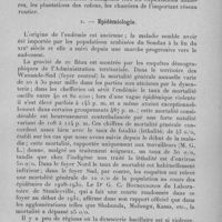 0067 - Page 49 - Séance du mercredi 11 janvier 1933. Mémoires. La dysentérie bacillaire dans la région des grands lacs africains et la vaccination prophylactique, par J. Pergher et J. van Riel. 1. - Quelques remarques sur la géographie et la climatologie locales. / 2. - Epidémiologie