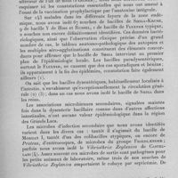 0074 - Page 56 - Séance du mercredi 11 janvier 1933. Mémoires. La dysentérie bacillaire dans la région des grands lacs africains et la vaccination prophylactique, par J. Pergher et J. van Riel. 4. - Résumé des constatations bactériologiques