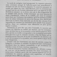 0778 - Page 737 - Séance du mercredi 10 mai 1933. Mémoires. L'anémie infectieuse des équidés au Maroc en 1932, par Schuler et H. Velu. Contagiosité. / Rôle des agents de transmission