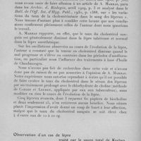 0818 - Page 769 - Séance du mercredi 14 juin 1933. Communications. A propos de la cholestérolémie chez les lépreux, par G. Girard. / Observation d'un cas de lèpre traité par le savon total de Krebao, par Souchard et Roton