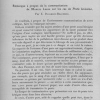 0943 - Page 892 - Séance du mercredi 12 juillet 1933. Communications. Remarque à propos de la communication de Marcel Leger sur les cas de Pestis levissima, par E. Dujardin-Beaumetz