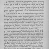 0980 - Page 925 - Séance du mercredi 12 juillet 1933. Communications. A propos de Bartonella bacilliformis et Eperythrozoon noguchii. Unicité ou dualité de la verruga et de la fièvre de Oroya, par H. Galliard