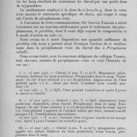 1243 - Page 1258 - Séance du 13 décembre 1933. Communications. Piroplasmose vraie du cheval et pirobleu, par C. Cernaianu